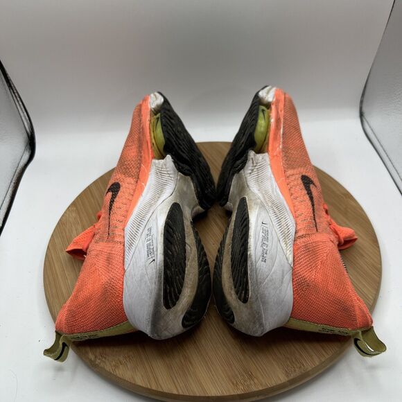 Nike Men’s Size 10 Air Zoom Tempo Next% Flyknit Bright Mango Orange CI9923-800 main image 8